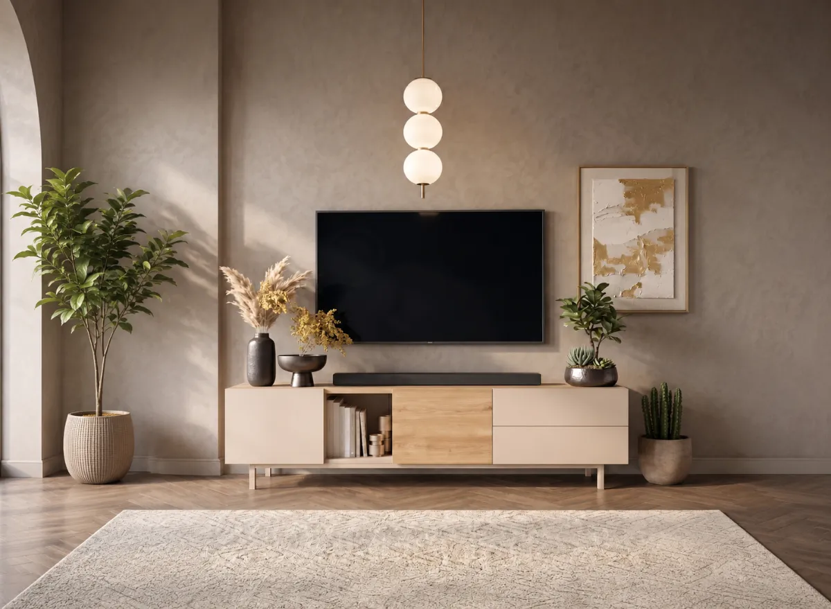 BdL Ahşap TV Sehpası BdLTVS2